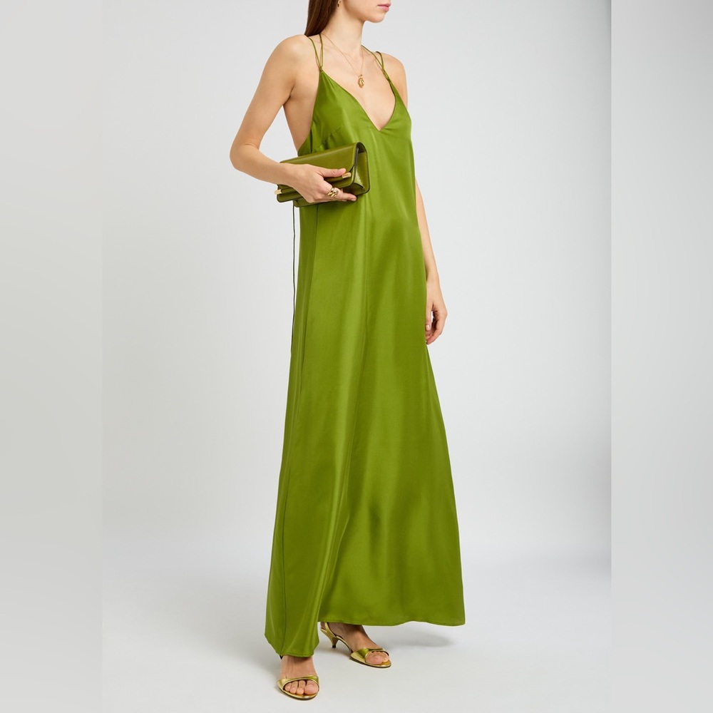 Rohe Silk Slip Maxi Dress 34 / 2 - Picture 3 of 5